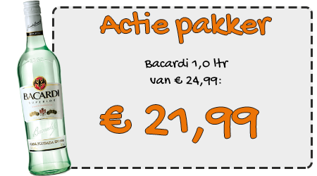 Bacardi bij Actieslijter IJsselmuiden
